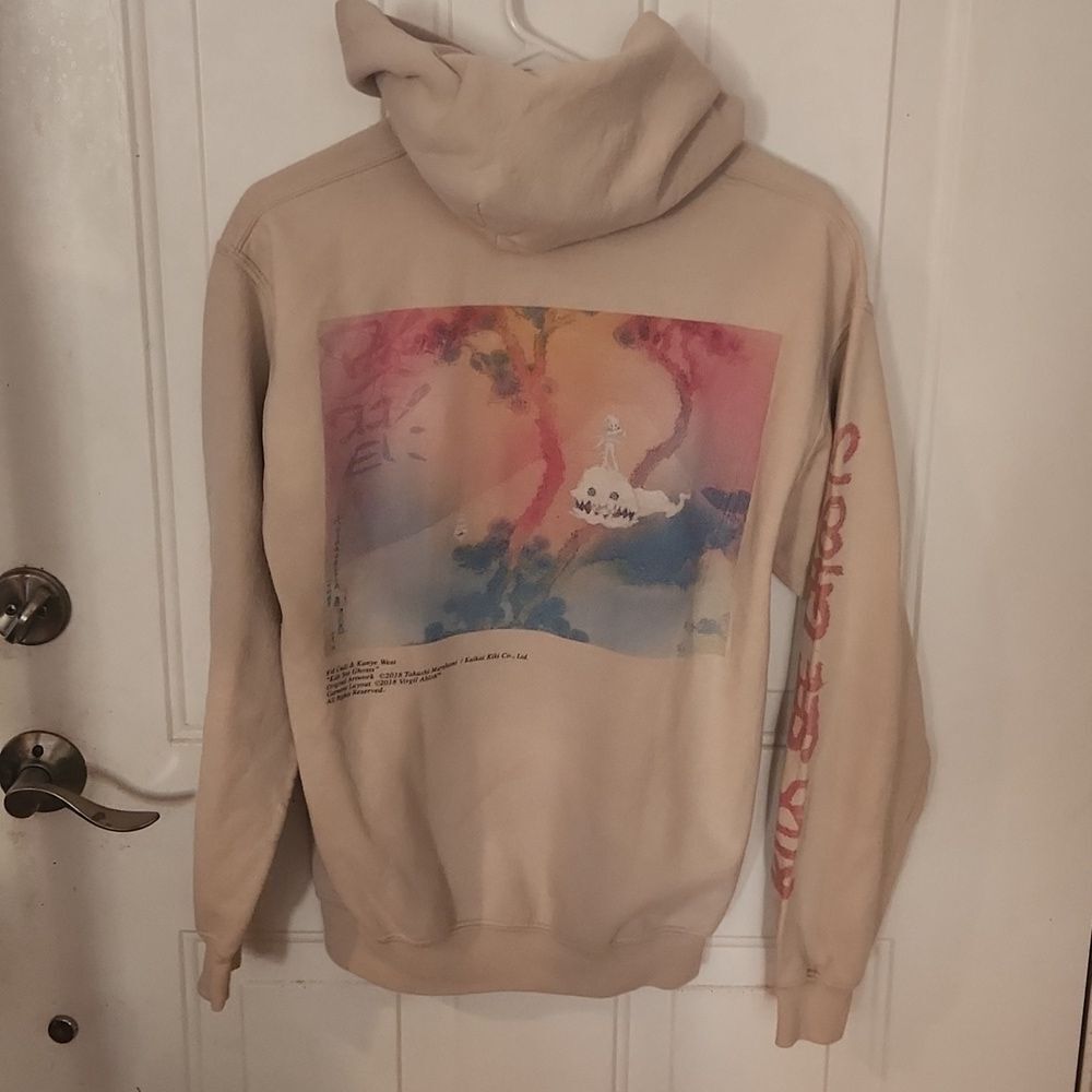 Kanye West Kid Cudl Kids See Ghosts Hoodie Sweatshirt S